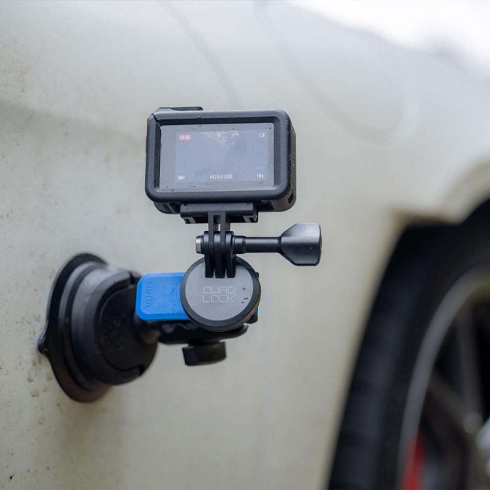 Quad Lock 360 Base - Suction Base, Repositionable & Lever-Actuated, Multi-Surface & Temperature Resistant, Ideal for Vehicles & Outdoor Use - Image 7