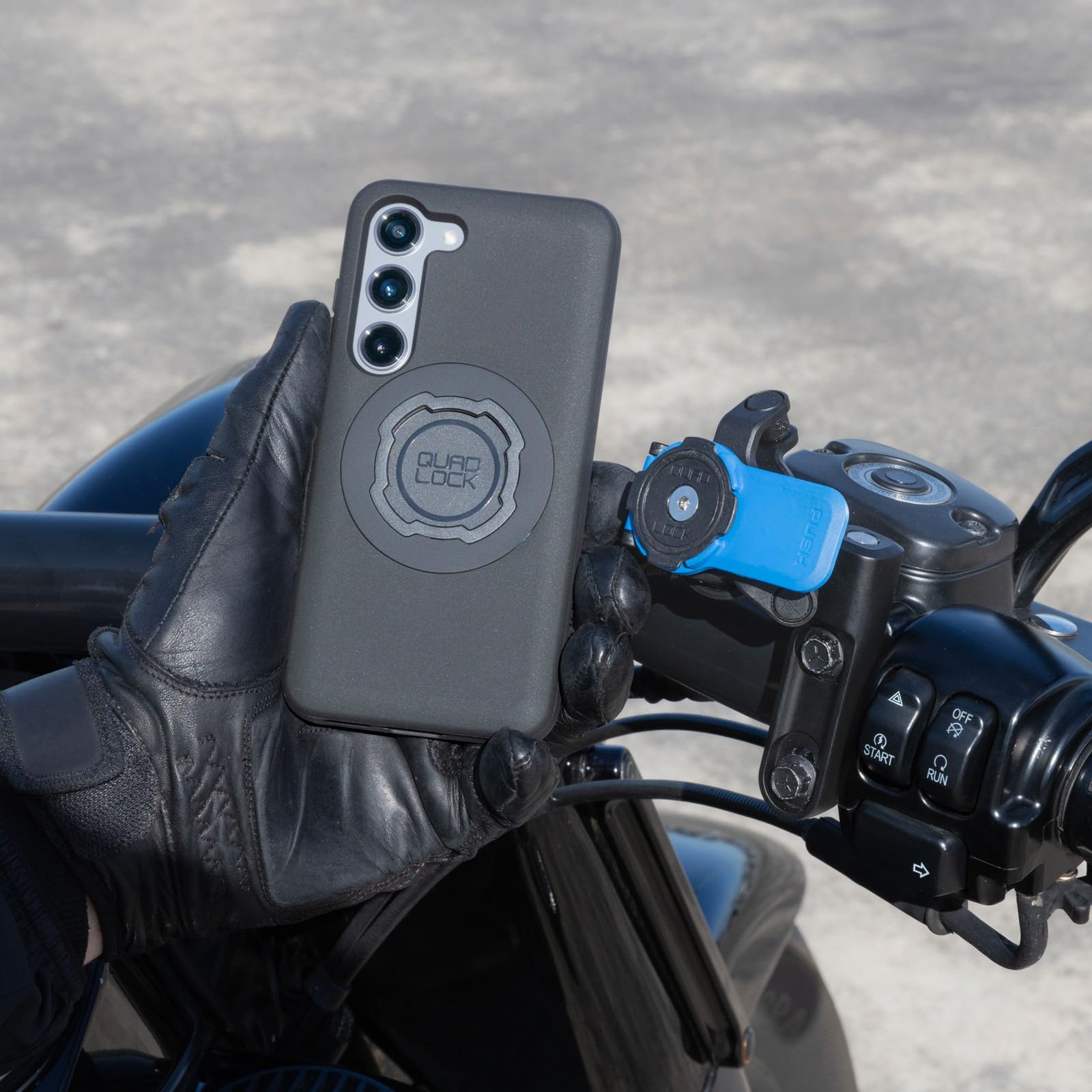 Quad Lock Brake Clutch Motorcycle Mount - Compatible MAG and Original Cases for Motorcycle Phone Mount Holder - Image 5