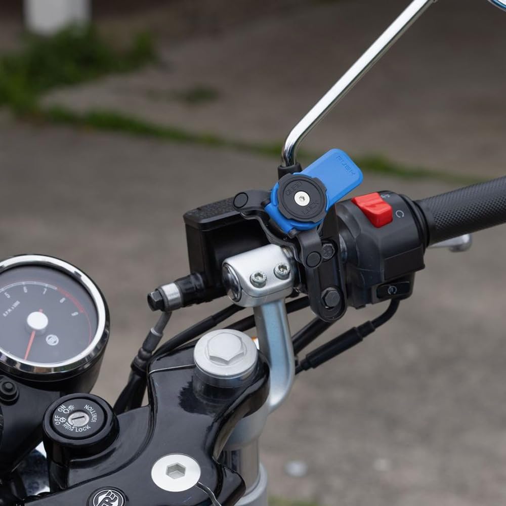 Quad Lock Brake/Clutch Motorcycle Phone Mount with Vibration Dampener and MAG Phone Case for iPhone 16 Pro Max - Image 6