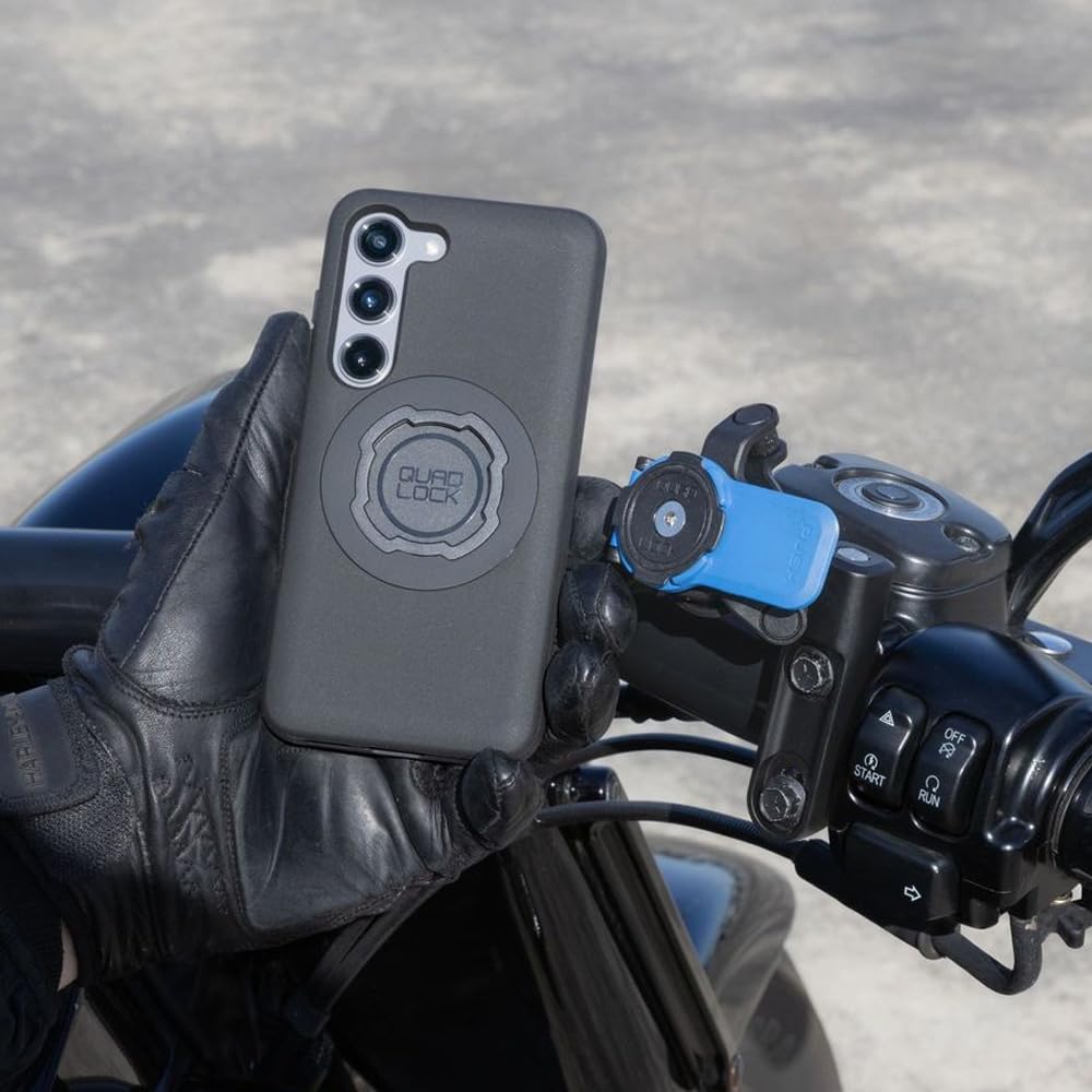 Quad Lock Brake/Clutch Motorcycle Phone Mount with Vibration Dampener and MAG Phone Case for iPhone 16 Pro Max - Image 7