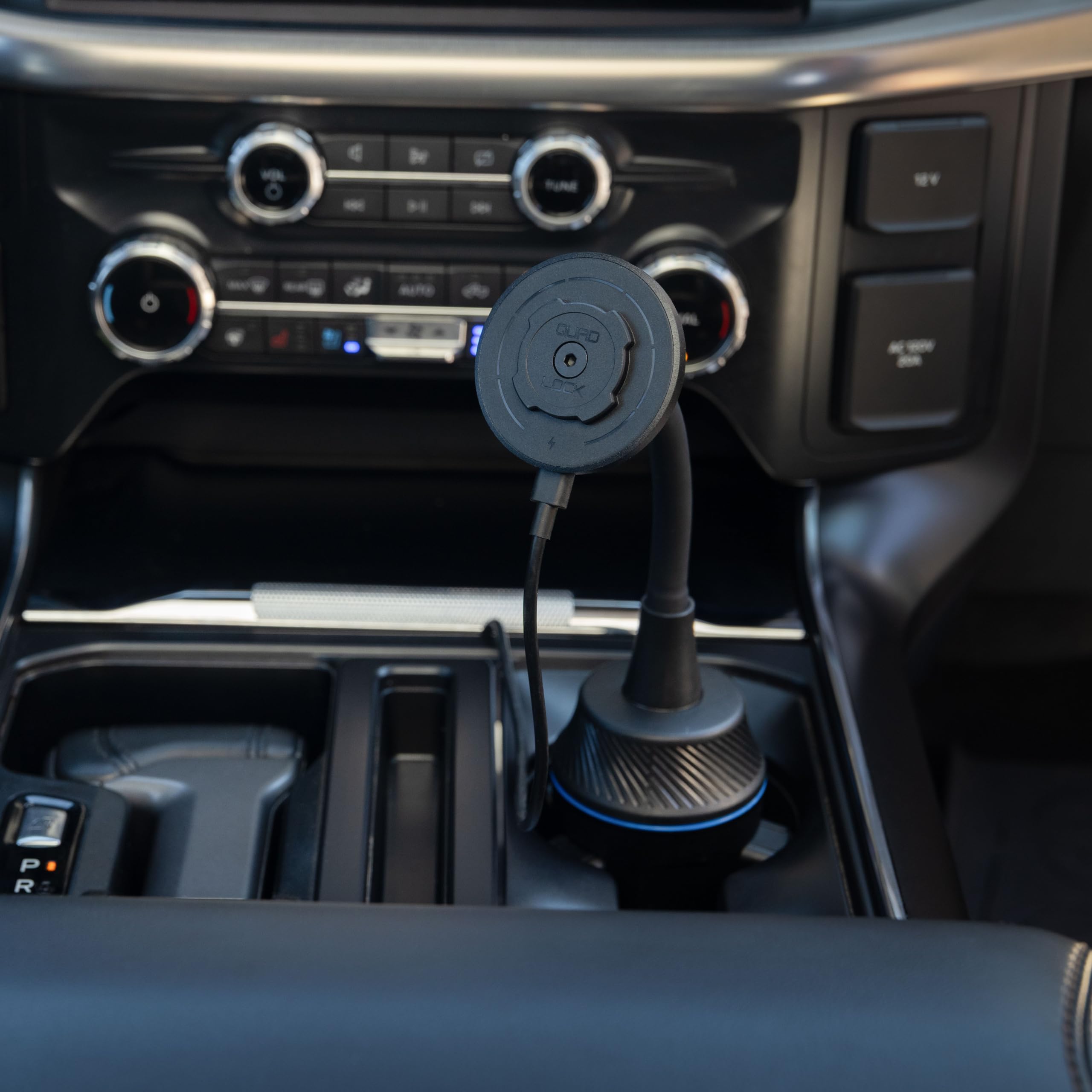 Quad Lock Cup Holder Mount Kit - iPhone 16 Pro Max MAG with MAG Wireless Charging Head (V2) - Image 4