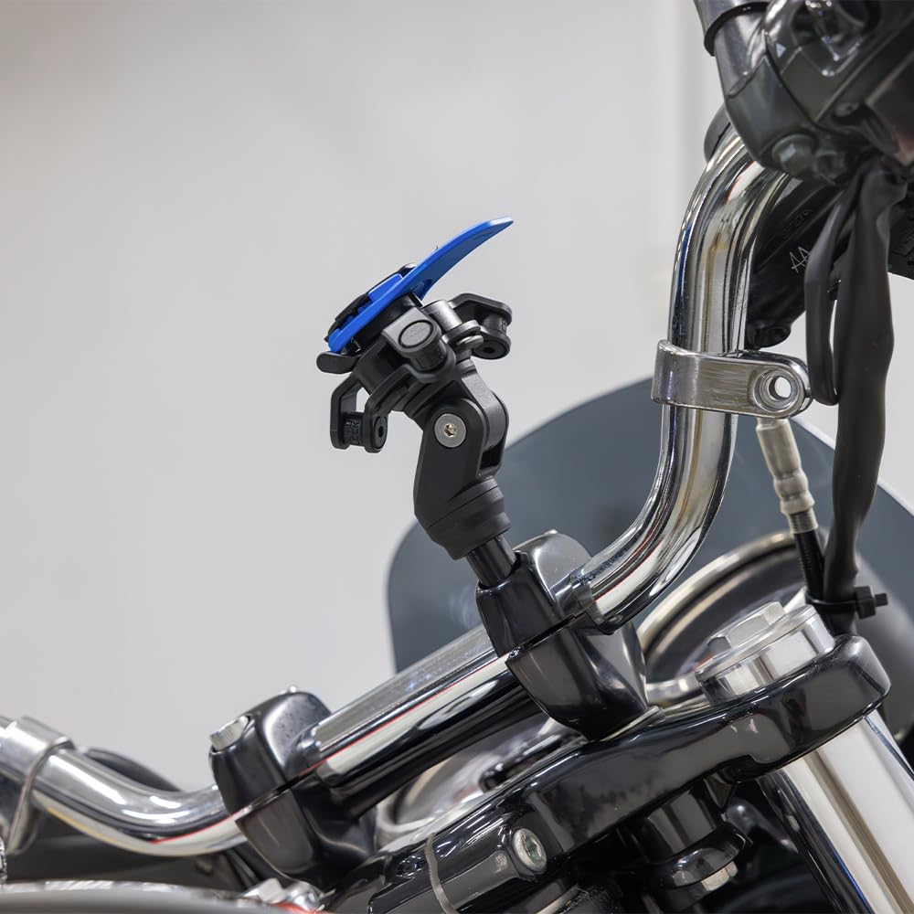 Quad Lock Handlebar Clamp Motorcycle Phone Mount with Vibration Dampener and MAG Phone Case for iPhone 16 Pro Max - Image 6