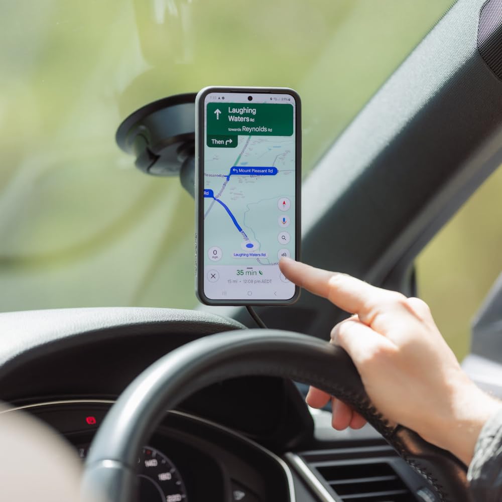 Quad Lock Heavy Duty Windshield/Dash Suction Phone Car Mount - Image 3