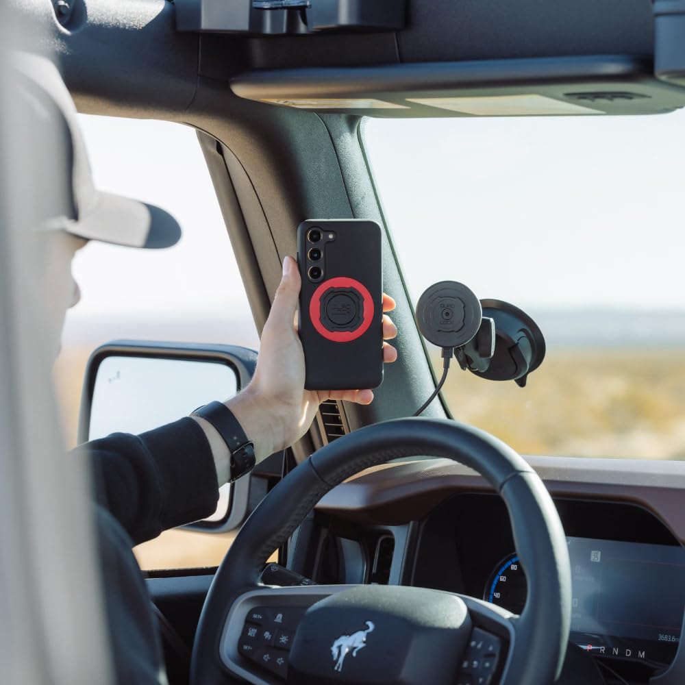 Quad Lock Heavy Duty Windshield/Dash Suction Phone Car Mount - Image 4
