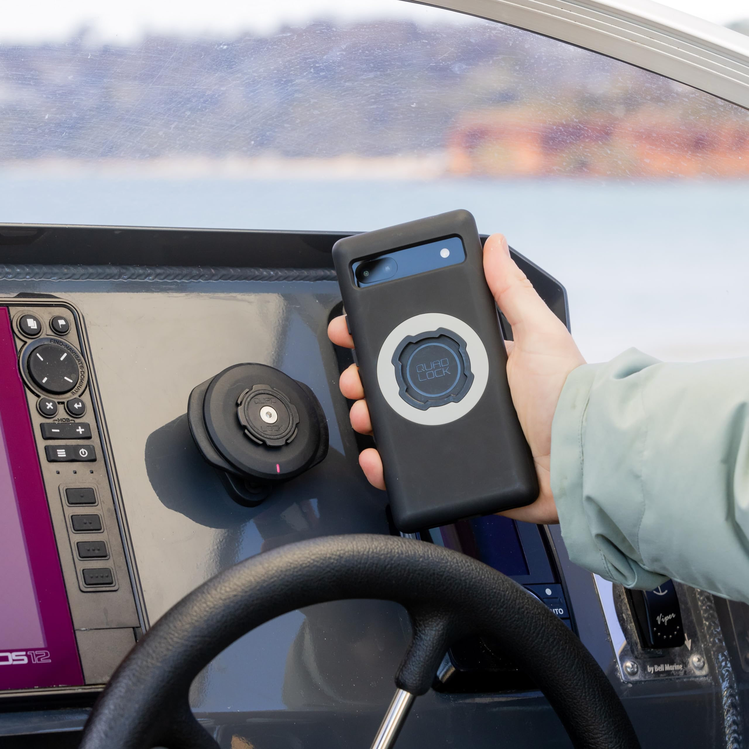 Quad Lock MAG Phone Case for Google Pixel 6a Black - Image 4