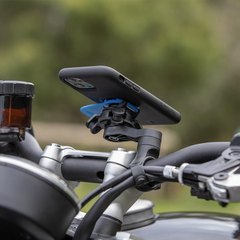 Quad Lock Motorcycle Handlebar Mount Kit with Vibration Dampener and MAG Phone Case for iPhone 16 Pro Max - Image 4