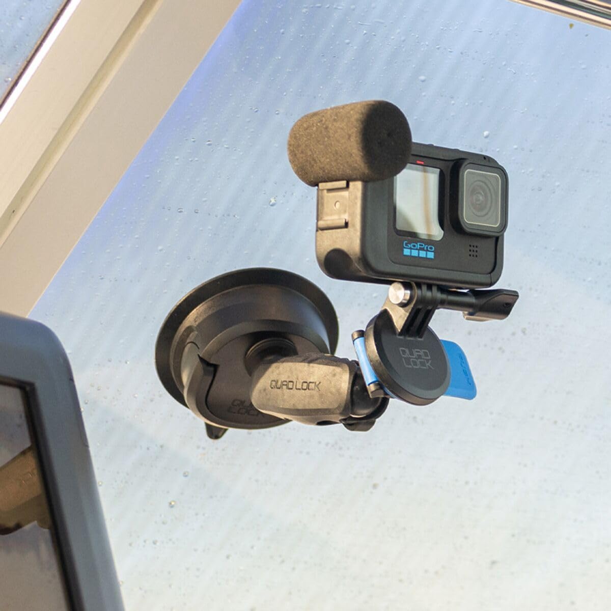 Quad Lock to Action Camera Adaptor,Compatible Mounts, Compatible with GoPro, OSMO Action and Action Cameras - Image 4