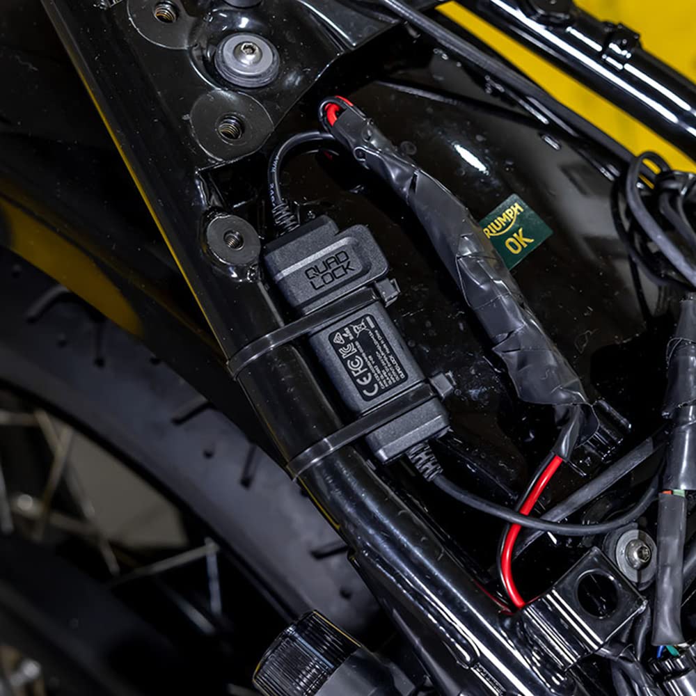 Quad Lock Waterproof 12V to USB Smart Adaptor for motorcycles, boats, caravans - Image 5