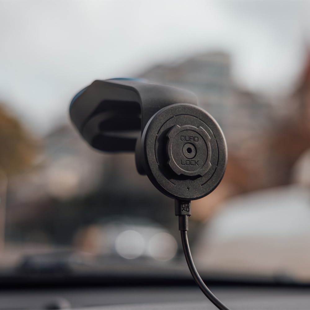 Quad Lock Windscreen/Dashboard Car Phone Holder with MAG Wireless Charging Head V2 and MAG Phone Case for iPhone 16 Pro Max - Image 8