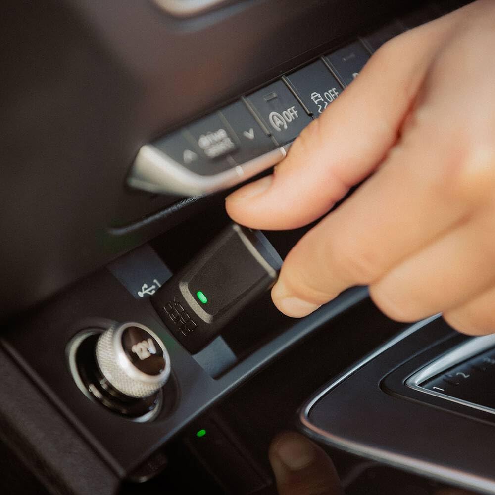 Quad Lock Wireless Car Adapter for Apple CarPlay & Android Auto - Plug & Play USB for Cars with Wired CarPlay/Android Auto - Image 3